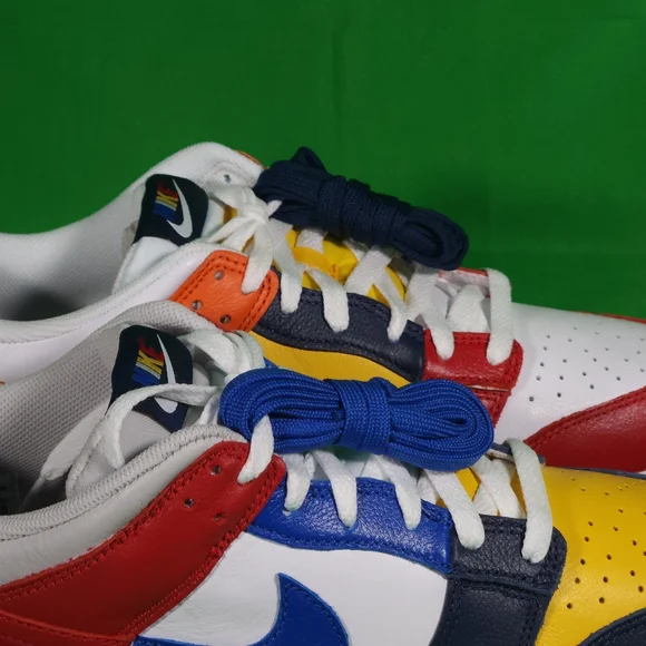 ✨️NEW✨️ Nike Dunk Low QS SP 'What The Dunk' 2024 Size 12.5 IB2051-400 - Picture 4 of 8